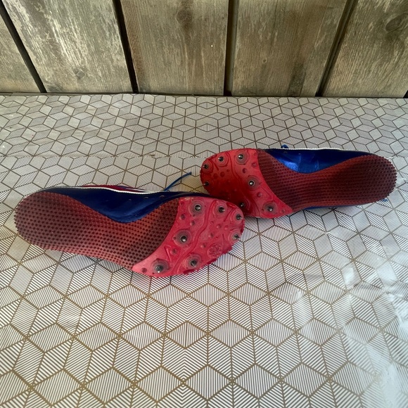 Vintage Nike Bowerman Zoom 2 VL Track Shoes Red White Blue Size 7. - Picture 6 of 11